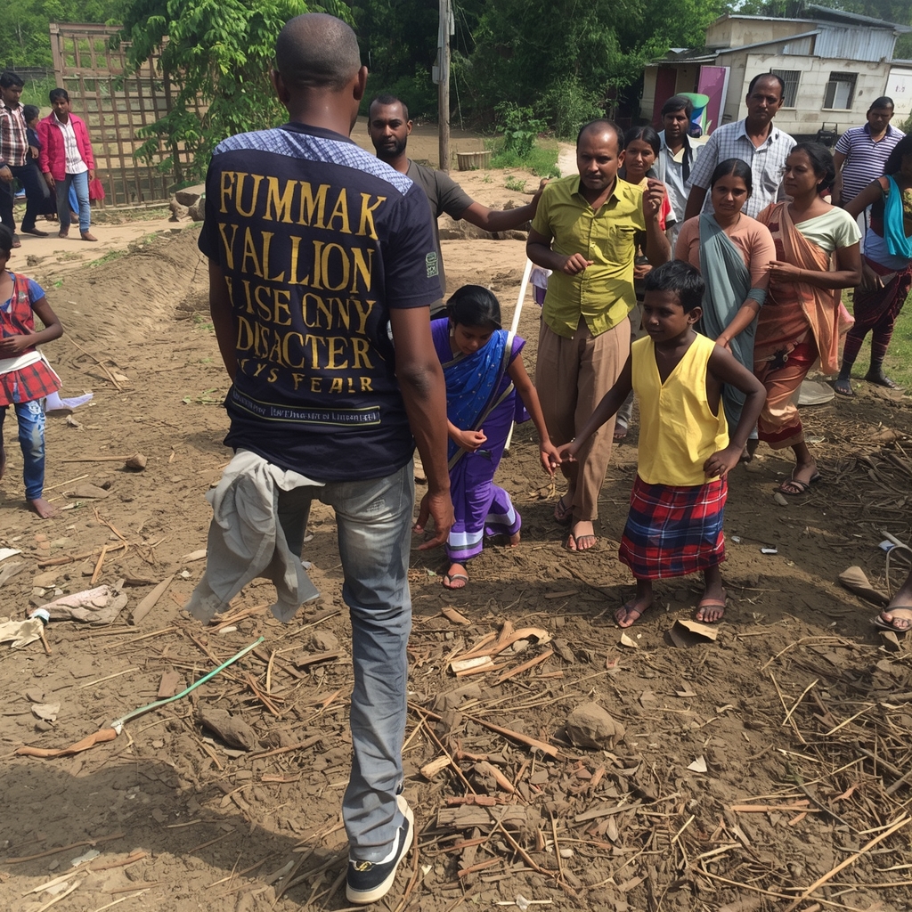 Community Disaster Preparedness Drill Conducted in Rowmari